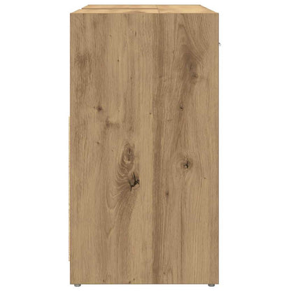 Mobile Lavabo Bagno Rovere Artigianale Legno Multistrato | homemem39