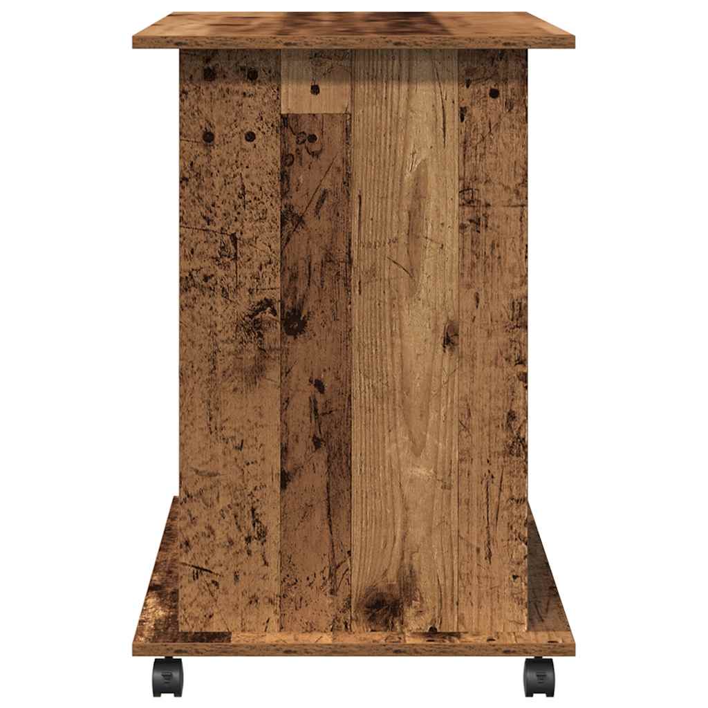 Scrivania da Computer Legno Antico 80x50x75cm Legno Multistrato - homemem39
