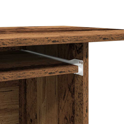 Scrivania da Computer Legno Antico 80x50x75cm Legno Multistrato - homemem39