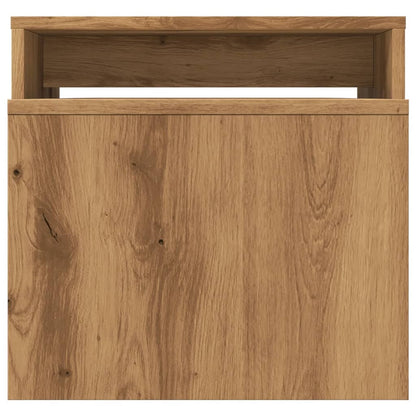 Tavolino Salotto Rovere Artigianale 100x48x40 cm in Truciolato | homemem39
