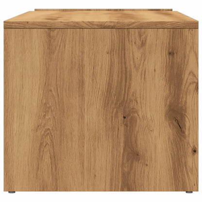 Tavolino da Salotto Rovere Artigianale 90x45x35cm in Truciolato