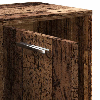 Libreria Legno Antico 90x28x90 cm in Legno Multistrato | homemem39