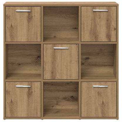 Libreria Rovere Artigianale 90x28x90 cm in Legno Multistrato | homemem39