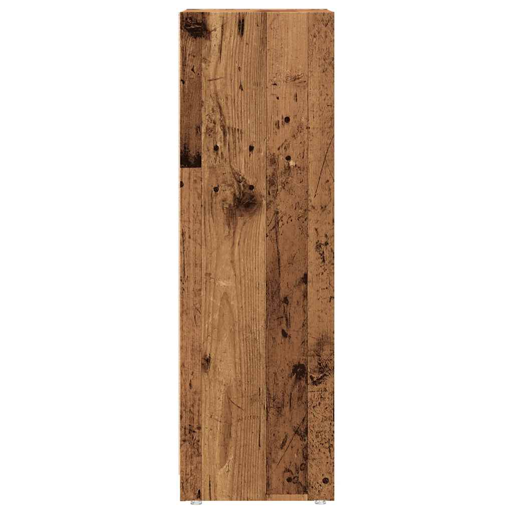 Mobile da Bagno Legno Antico 30x30x95 cm in Legno Multistrato | homemem39