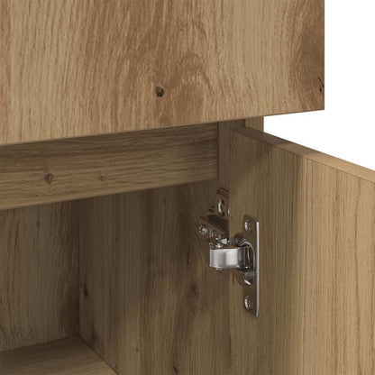 Armadietto Bagno Artigianale 30x30x95 cm in Legno Multistrato | homemem39