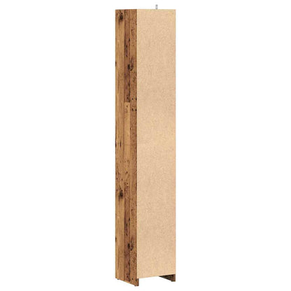 Mobile da Bagno Legno Antico 30x30x183,5 cm in Truciolato | homemem39