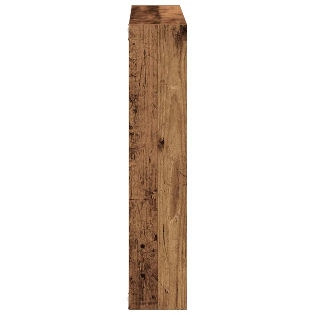 Scaffale a Parete Legno Vecchio 90x16x78 cm Legno Multistrato | homemem39