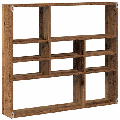 Scaffale a Parete Legno Vecchio 90x16x78 cm Legno Multistrato | homemem39