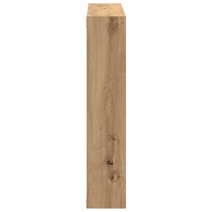 Scaffale a Parete Rovere Artigianale 90x16x78 cm Truciolato | homemem39