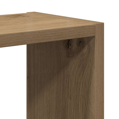 Scaffale a Parete Rovere Artigianale 90x16x78 cm Truciolato | homemem39