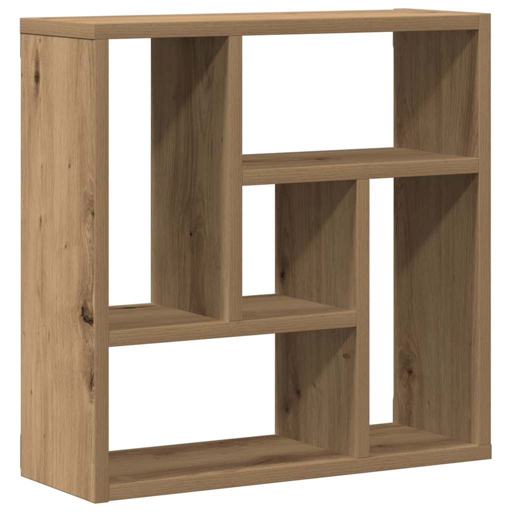 Scaffale a Parete Rovere Artigianale 45x16x45 cm in Truciolato | homemem39