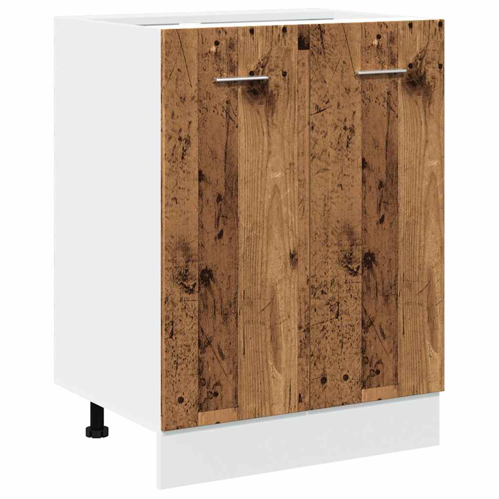 Armadio Inferiore “Lyon” Legno Antico 60x46x81,5 cm | homemem39