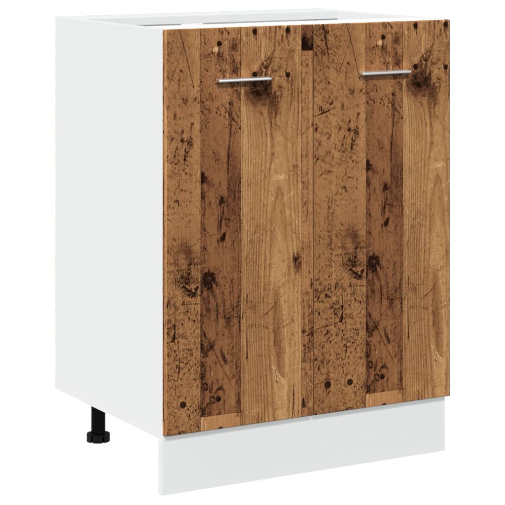 Armadio Inferiore “Lyon” Legno Antico 60x46x81,5 cm - homemem39