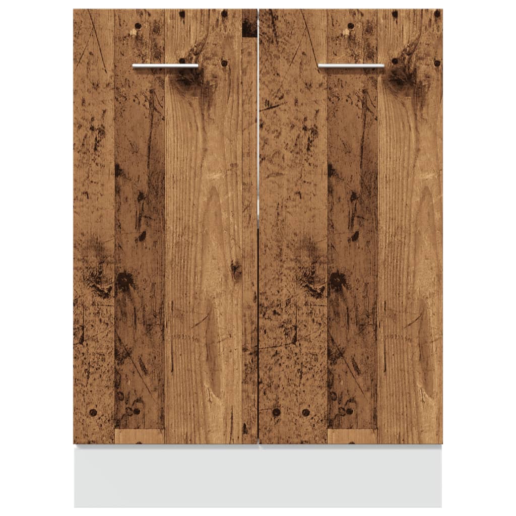 Armadio Inferiore “Lyon” Legno Antico 60x46x81,5 cm - homemem39