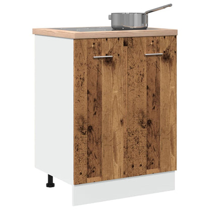Armadio Inferiore “Lyon” Legno Antico 60x46x81,5 cm - homemem39