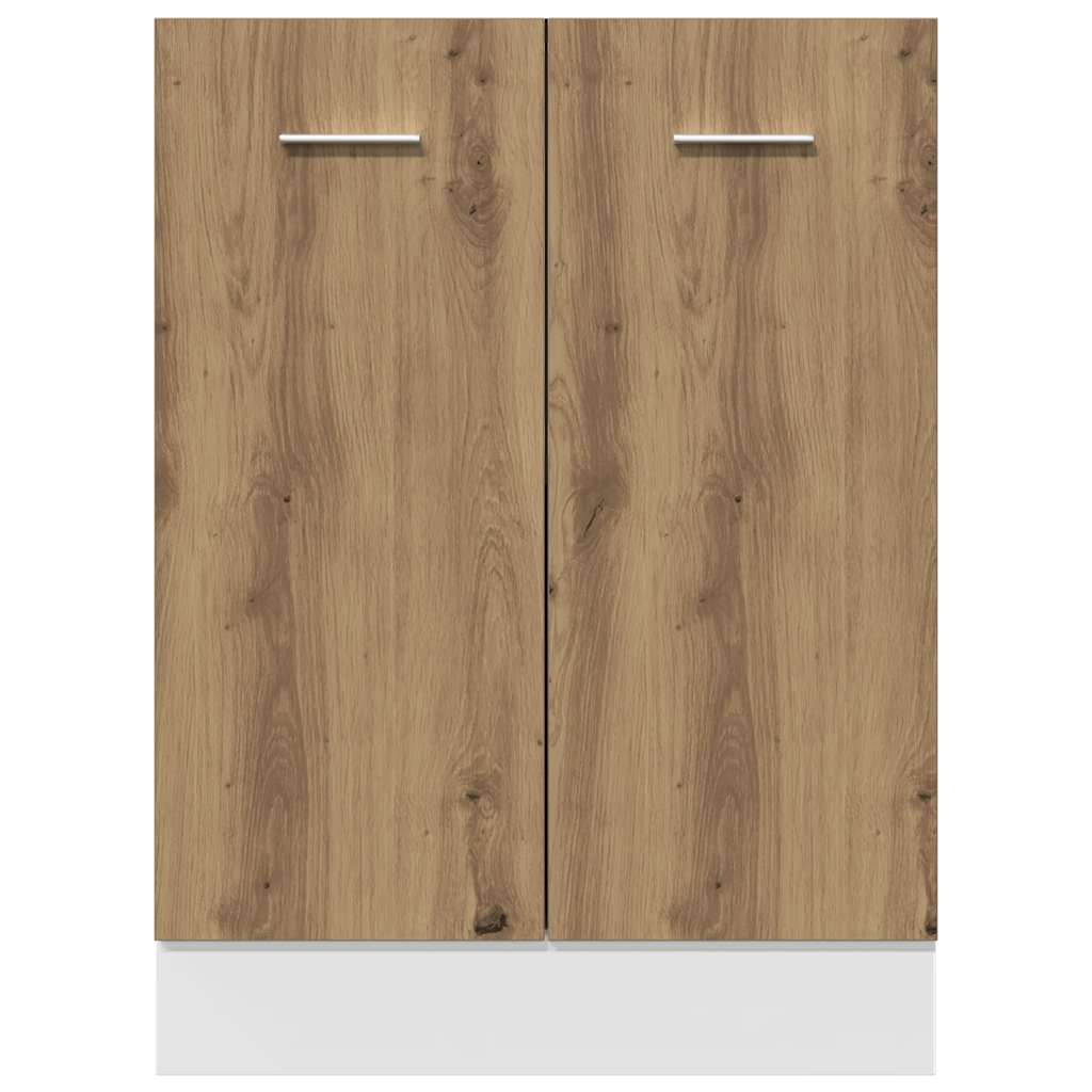 Armadio Inferiore “Lyon” Rovere Artigianale 60x46x81,5 cm | homemem39