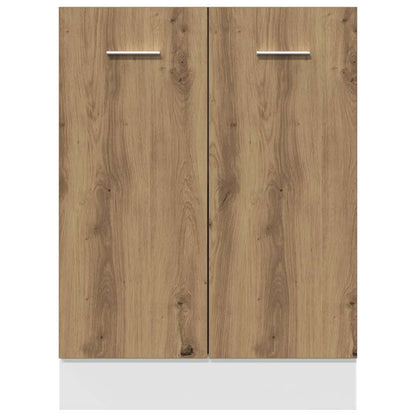 Armadio Inferiore “Lyon” Rovere Artigianale 60x46x81,5 cm | homemem39