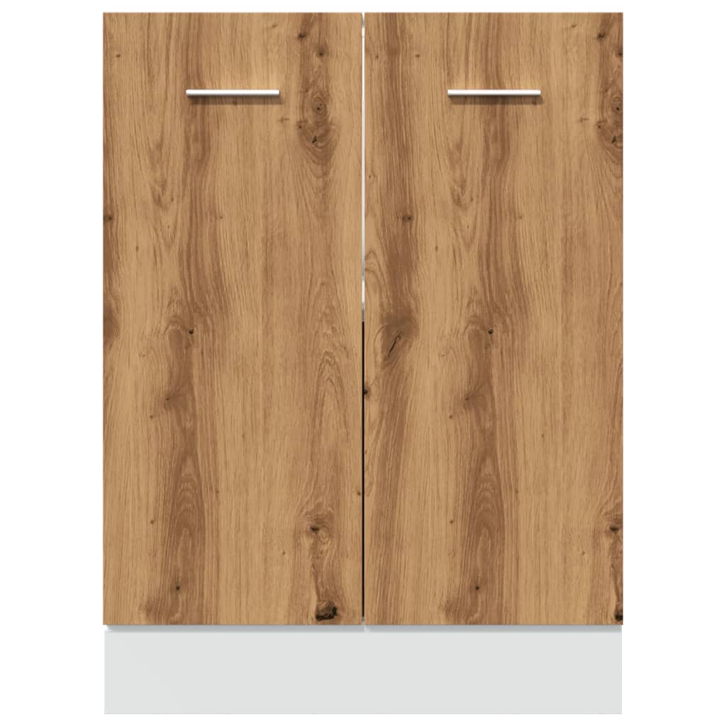 Armadio Inferiore “Lyon” Rovere Artigianale 60x46x81,5 cm - homemem39