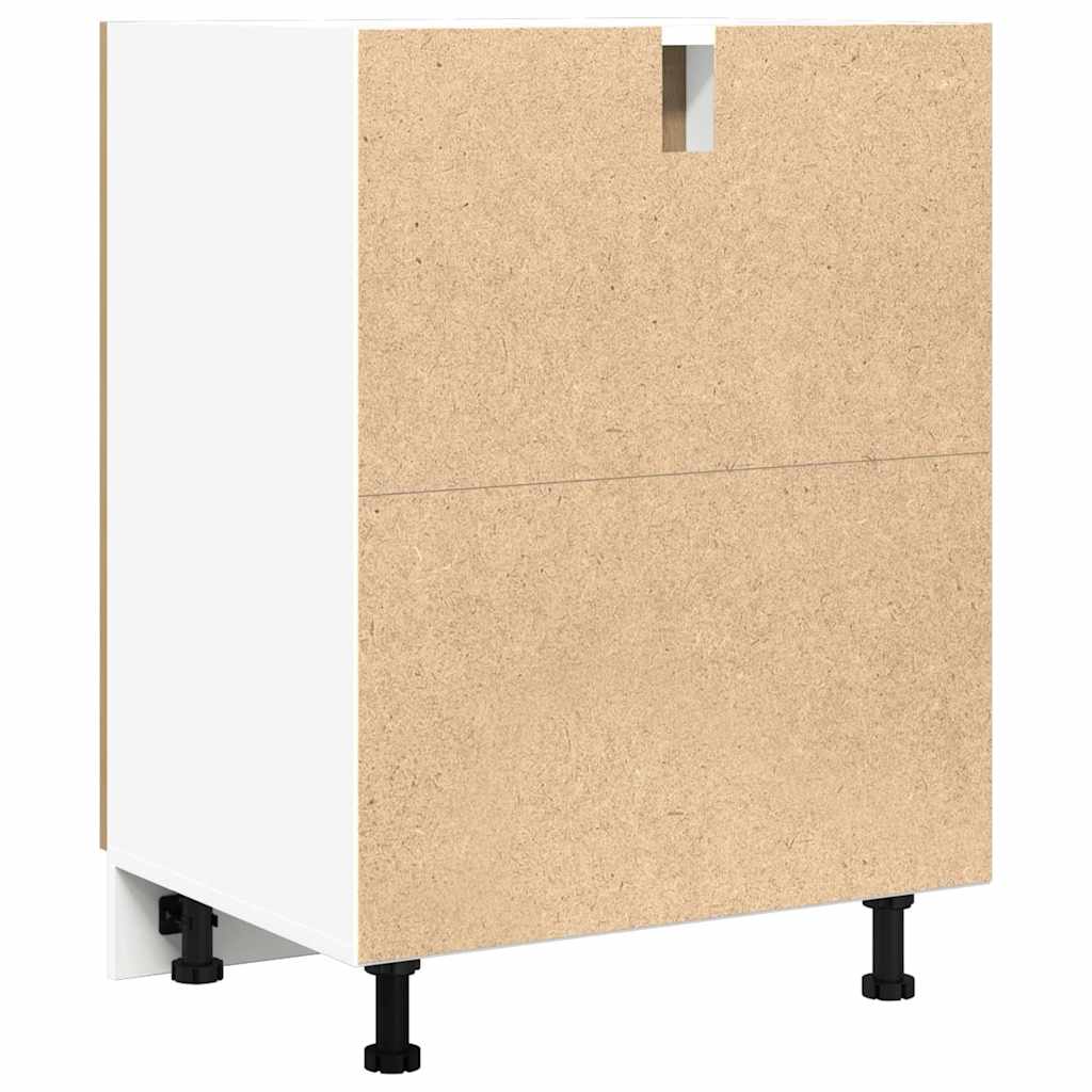Armadio Inferiore “Lyon” Rovere Artigianale 60x46x81,5 cm | homemem39