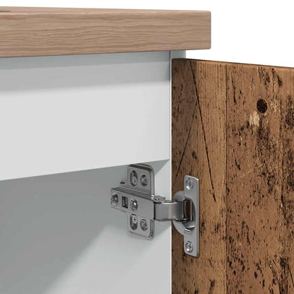 Mobile Sottolavello “Lyon” Legno Antico 80x46x81,5cm - homemem39