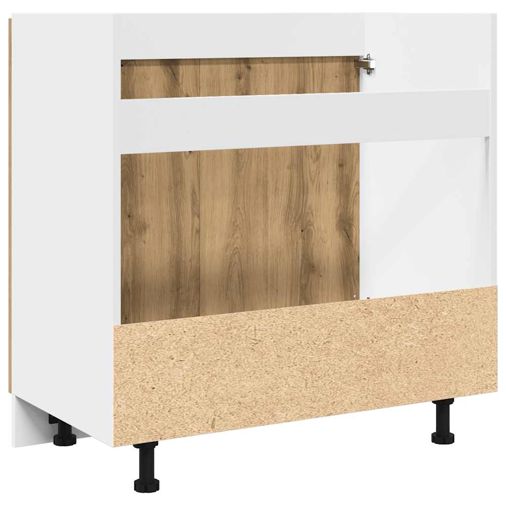 Mobile Sottolavello “Lyon” Artigianale 80x46x81,5 cm - homemem39