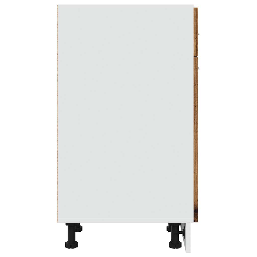 Armadio Cassetto “Lyon” Legno Antico 30x46x81,5 cm - homemem39