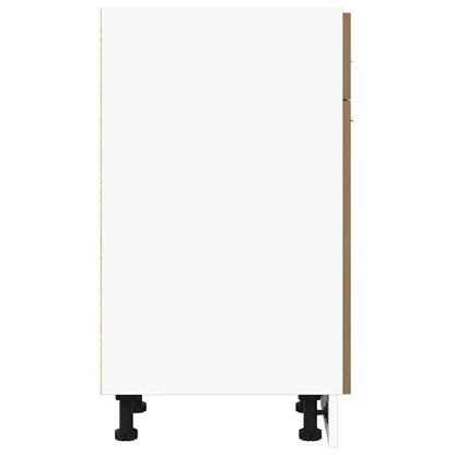 Cassettiera “Lyon” Rovere Artigianale 30x46x81,5 cm | homemem39