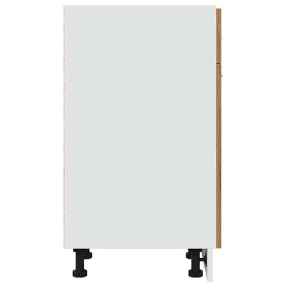 Cassettiera “Lyon” Rovere Artigianale 30x46x81,5 cm - homemem39