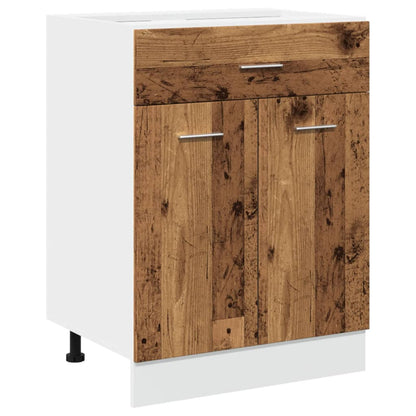 Cassettiera “Lyon” Inferiore Legno Antico 60x46x81,5 cm - homemem39