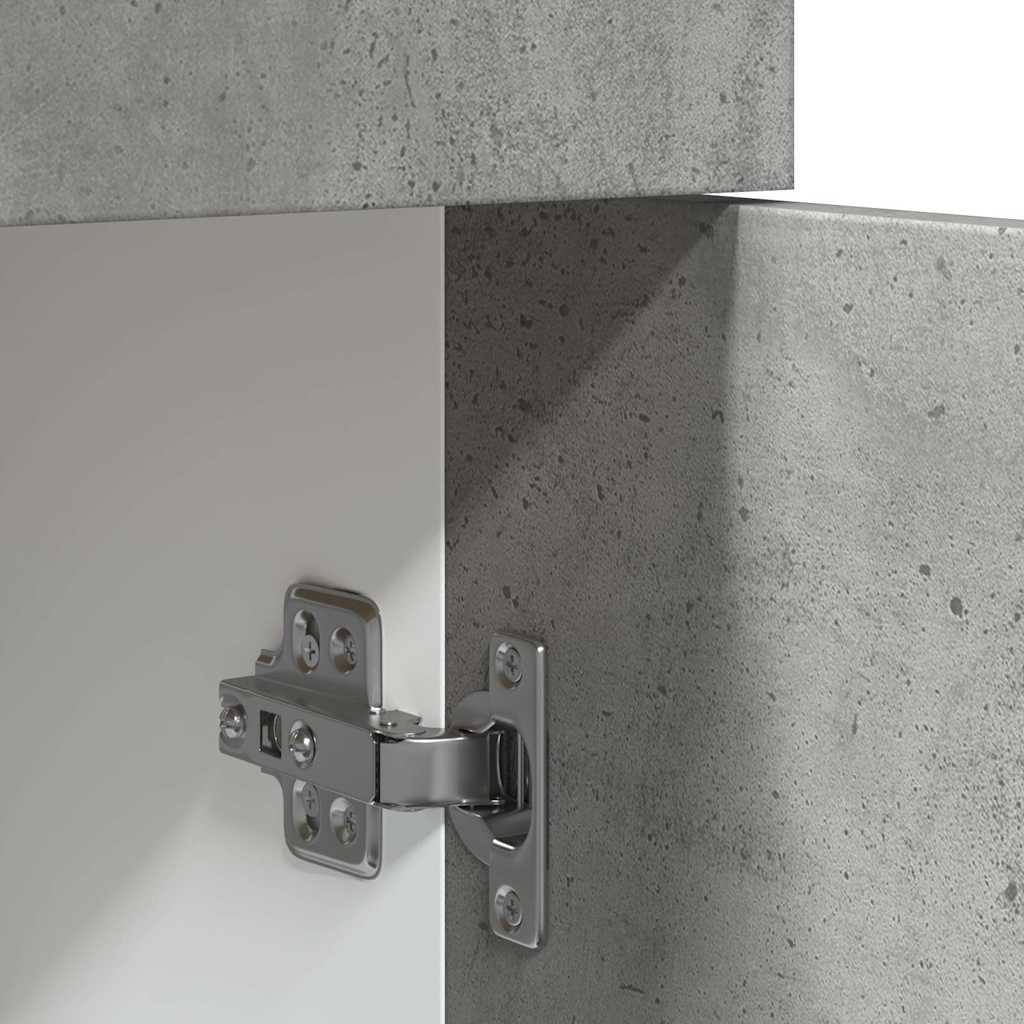 Armadio Inferiore Cassetto “Lyon” Grigio Cemento 80x46x81,5 | homemem39