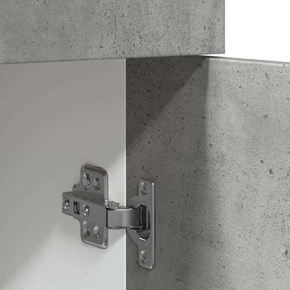 Armadio Inferiore Cassetto “Lyon” Grigio Cemento 80x46x81,5 | homemem39