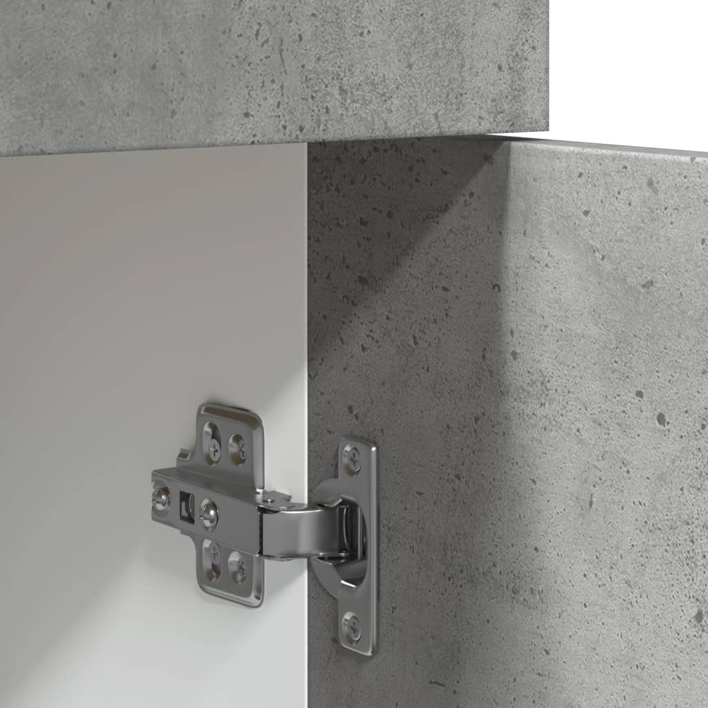 Armadio Inferiore Cassetto “Lyon” Grigio Cemento 80x46x81,5 - homemem39