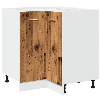 Armadietto Cucina “Lyon” Legno Antico 75,5x75,5x81,5 cm - homemem39