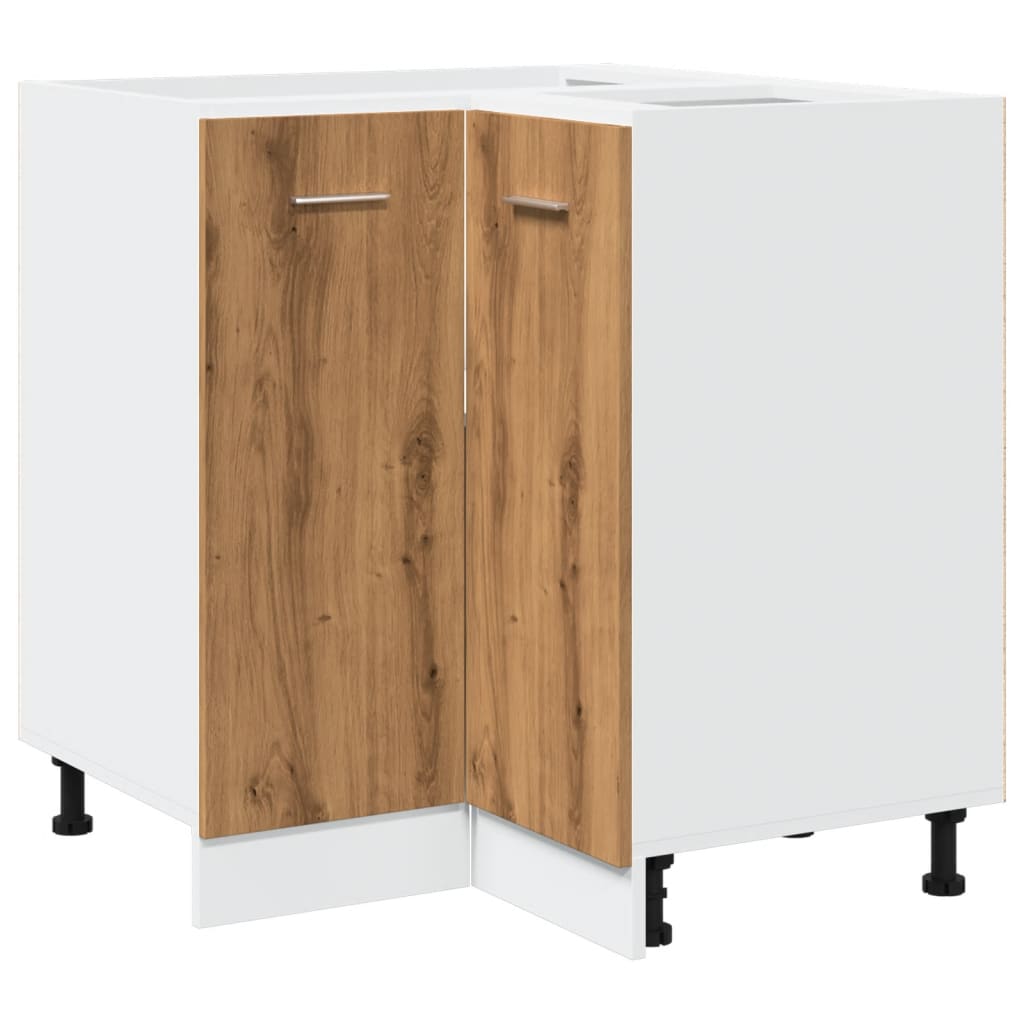 Armadietto Cucina “Lyon” Rovere Artigianale 75,5x75,5x81,5 cm - homemem39