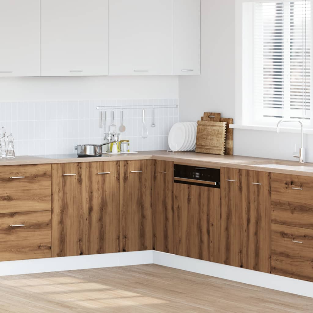 Armadietto Cucina “Lyon” Rovere Artigianale 75,5x75,5x81,5 cm - homemem39