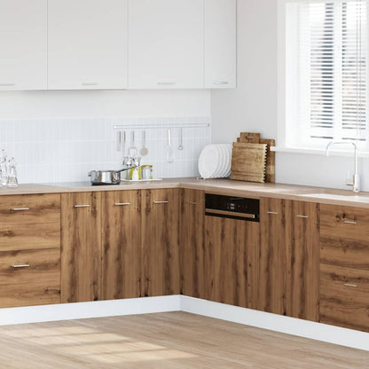 Armadietto Cucina “Lyon” Rovere Artigianale 75,5x75,5x81,5 cm - homemem39