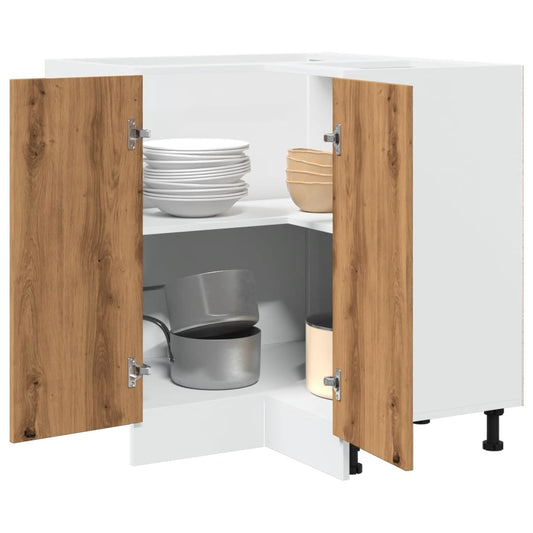 Armadietto Cucina “Lyon” Rovere Artigianale 75,5x75,5x81,5 cm - homemem39