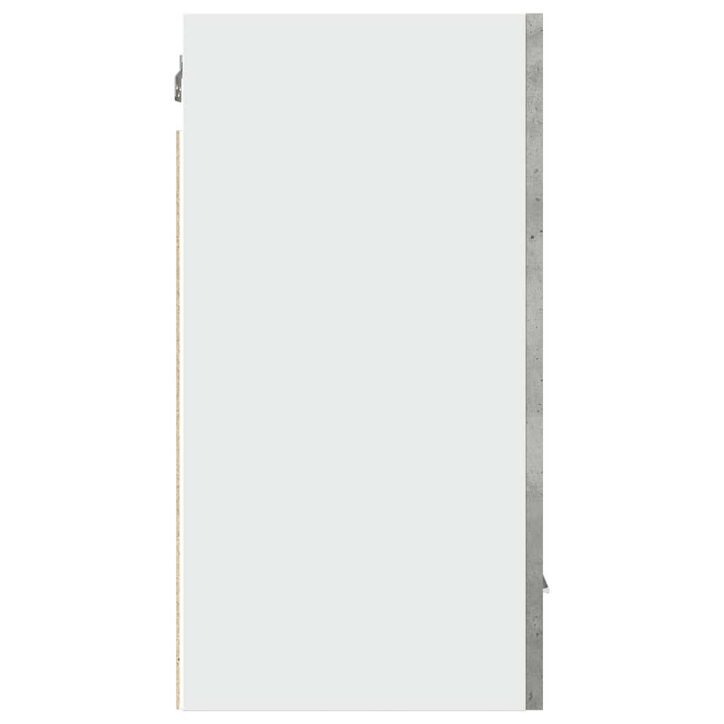 Mobile Pensile “Lyon” Grigio Cemento 30x31x60 cm - homemem39
