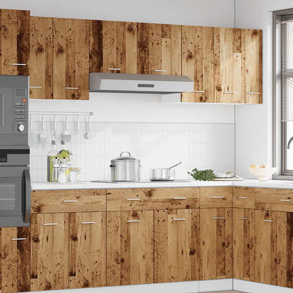 Mobile Pensile “Lyon” Legno Antico 30x31x60 cm - homemem39
