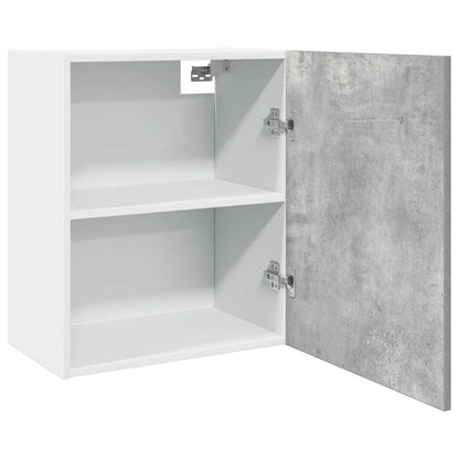 Mobile Pensile “Lyon” Grigio Cemento 50x31x60cm - homemem39