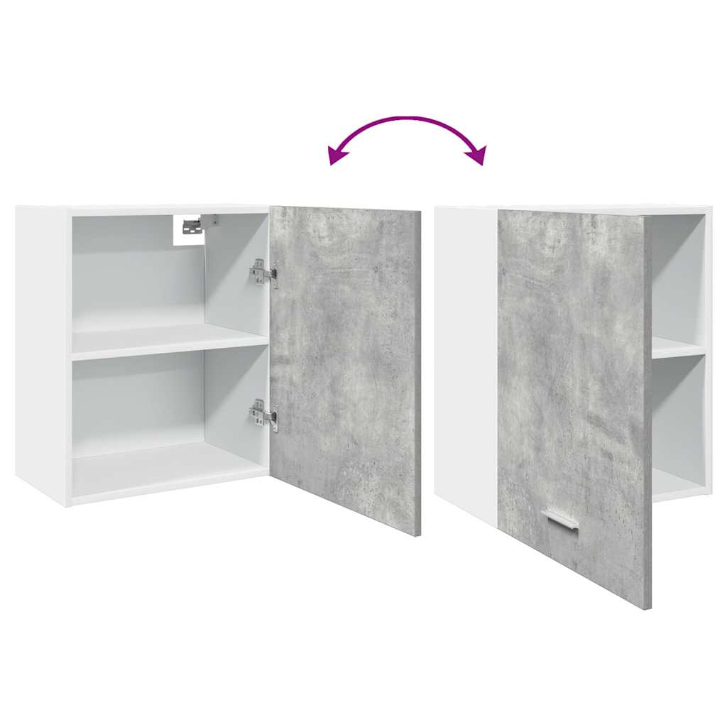Mobile Pensile “Lyon” Grigio Cemento 50x31x60cm - homemem39
