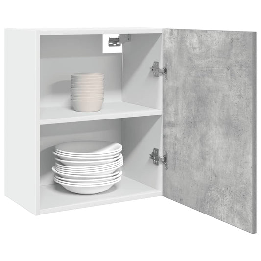 Mobile Pensile “Lyon” Grigio Cemento 50x31x60cm - homemem39