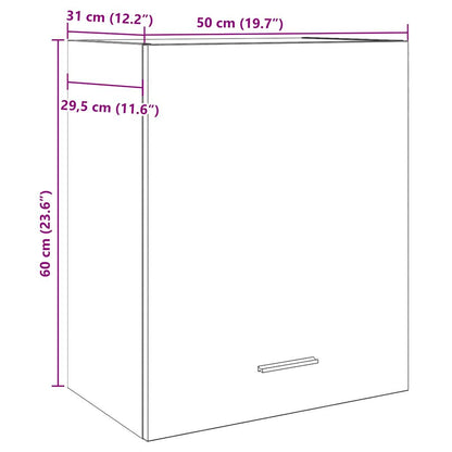 Mobile Pensile “Lyon” Legno Antico 50x31x60 cm - homemem39