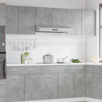 Mobile Pensile “Lyon” Grigio Cemento 80x31x60 cm | homemem39