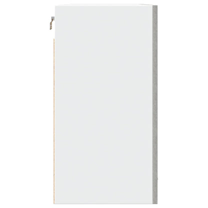 Mobile Pensile “Lyon” Grigio Cemento 80x31x60 cm - homemem39