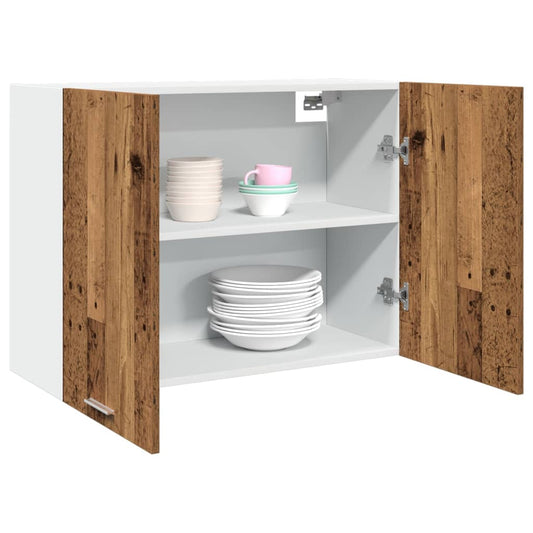 Mobile Pensile “Lyon” Legno Antico 80x31x60 cm - homemem39