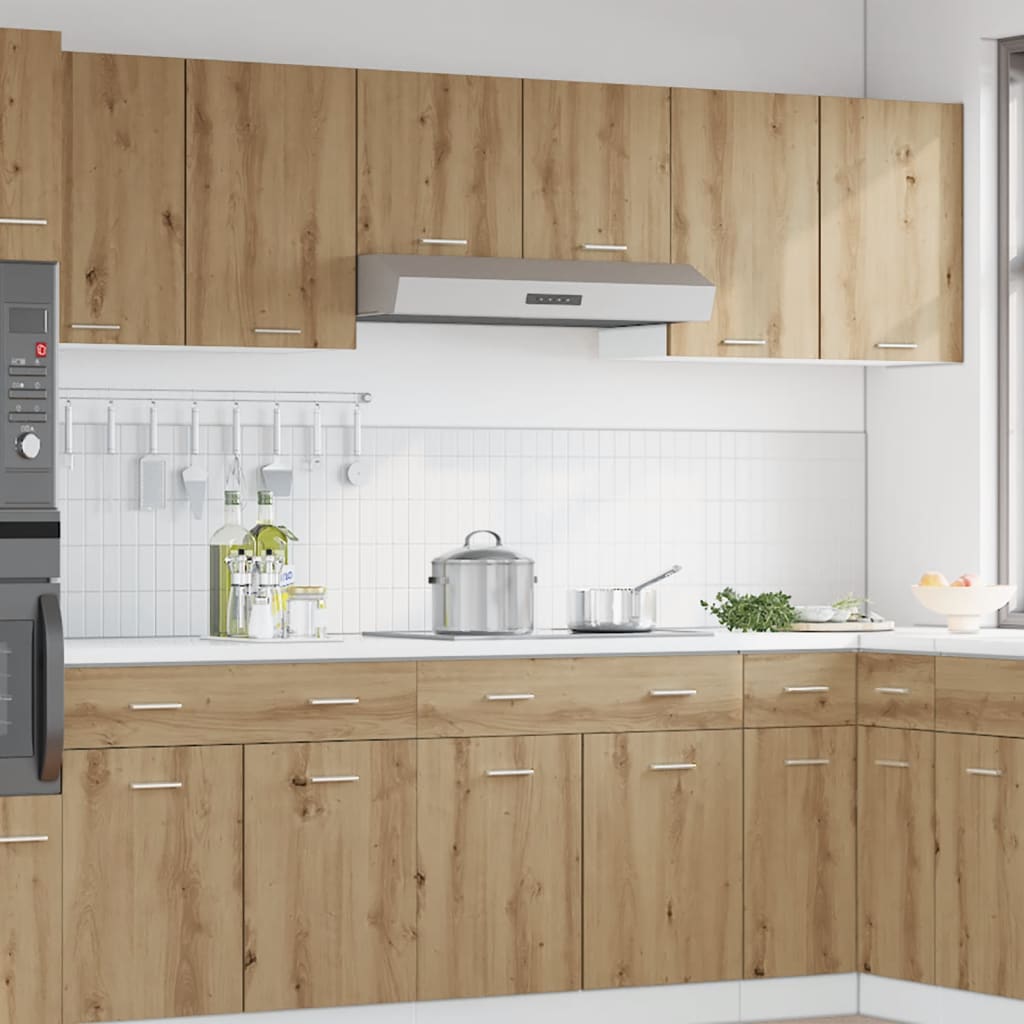 Mobile Pensile “Lyon” Rovere Artigianale 80x31x60 cm - homemem39