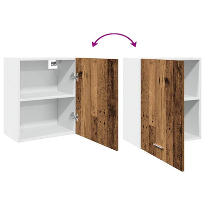 Mobili Pensili “Lyon” 2 pz Legno Antico 50x31x60 cm | homemem39