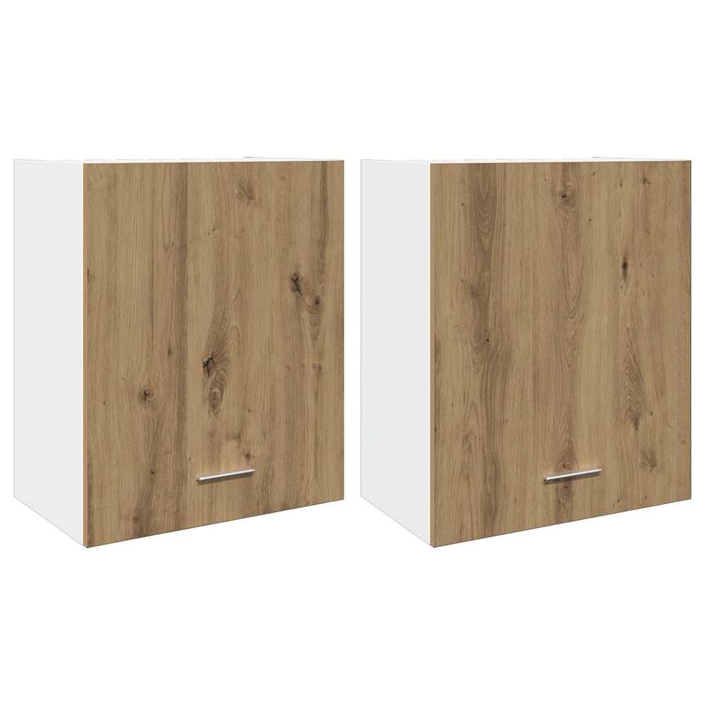 Mobili Pensili “Lyon” 2 pz Artigianale 50x31x60 cm - homemem39
