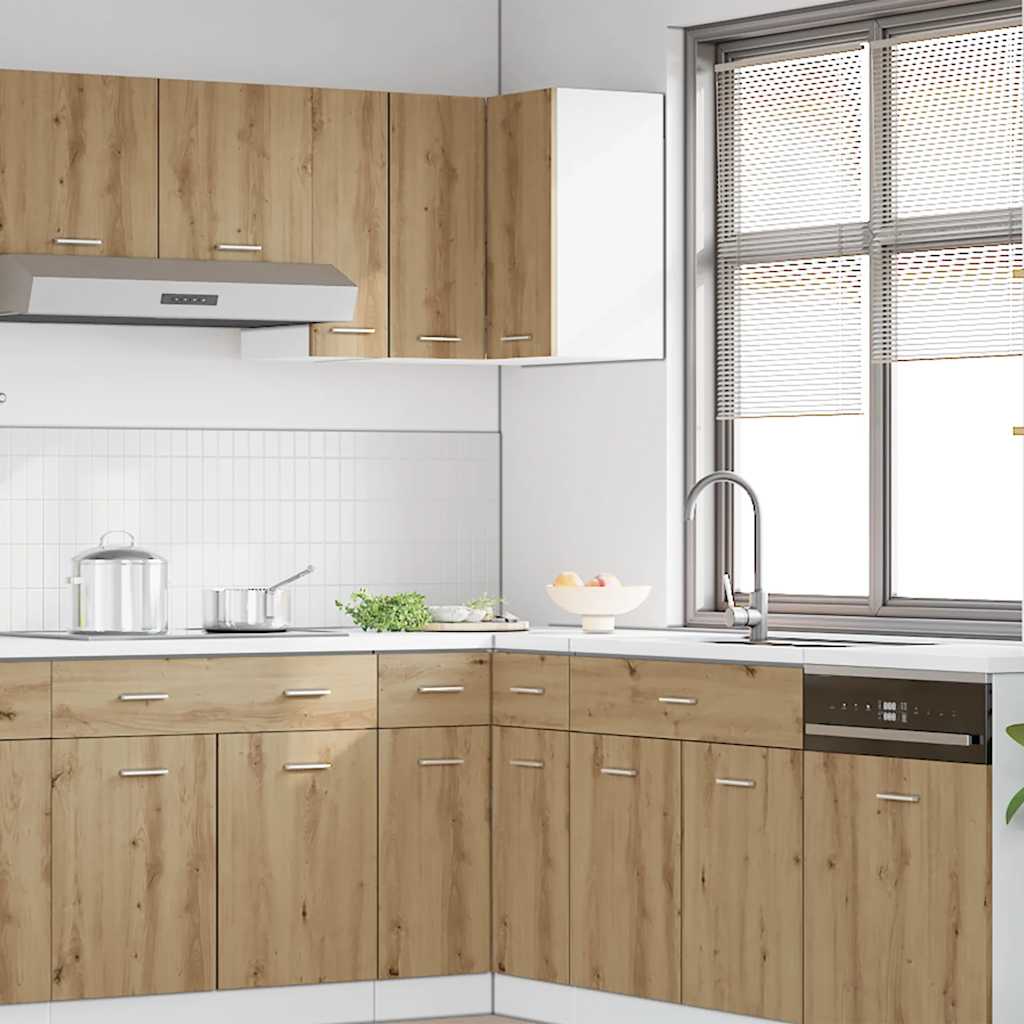 Mobile Pensile Angolo “Lyon” Rovere Artigianale 57x57x60